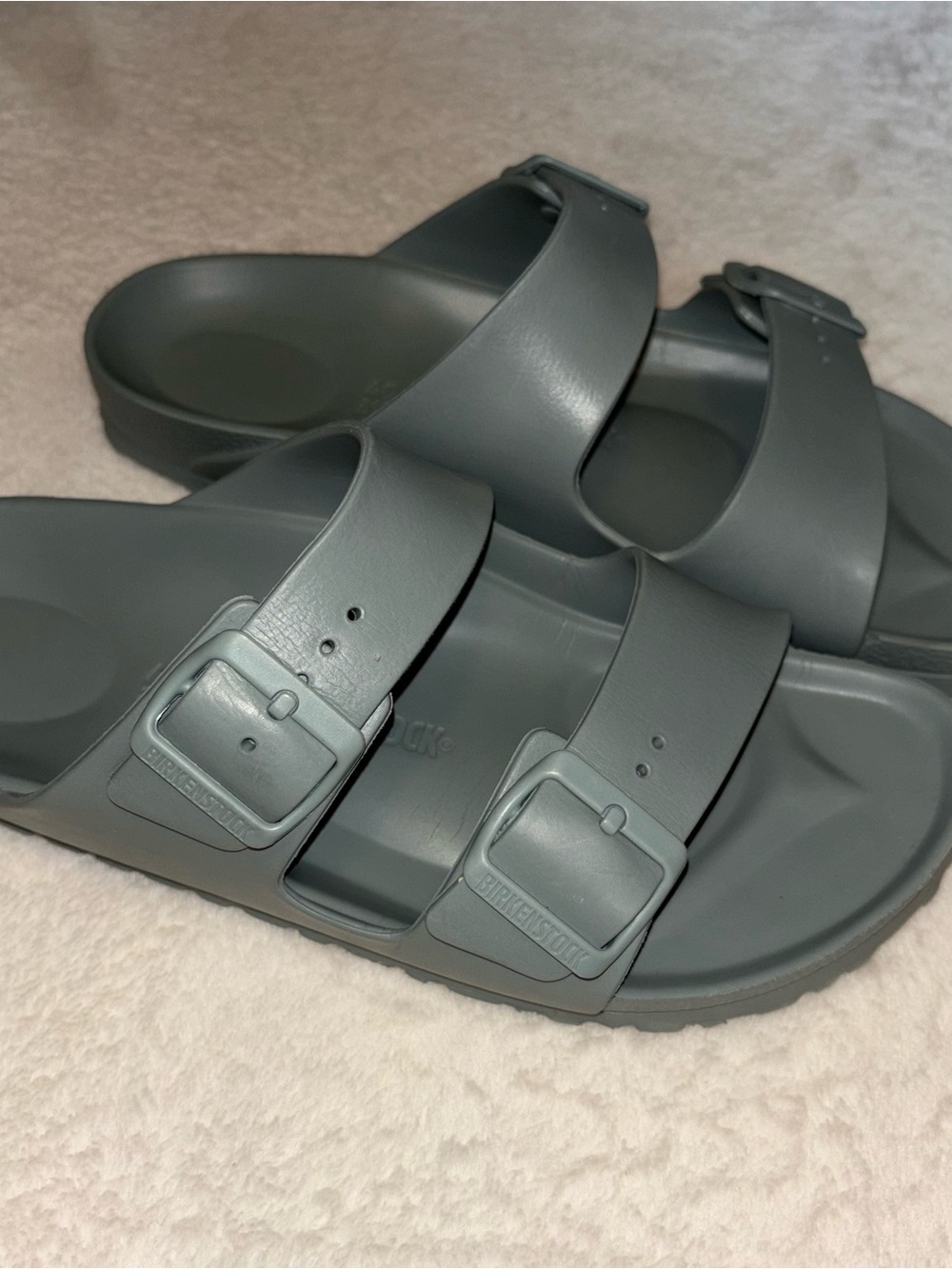Birkenstock Arizona EVA Gray Sandals Women's 9 Waterproof